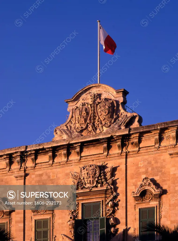 Malta, Valletta, Auberge Of Castile And Lyons, Prime Minister'S Office,