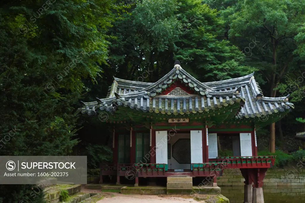 Asia, South Korea, Capital Seoul, Sanctuary Of The Ancient King Palace, The Secrets Garden Of Biwon