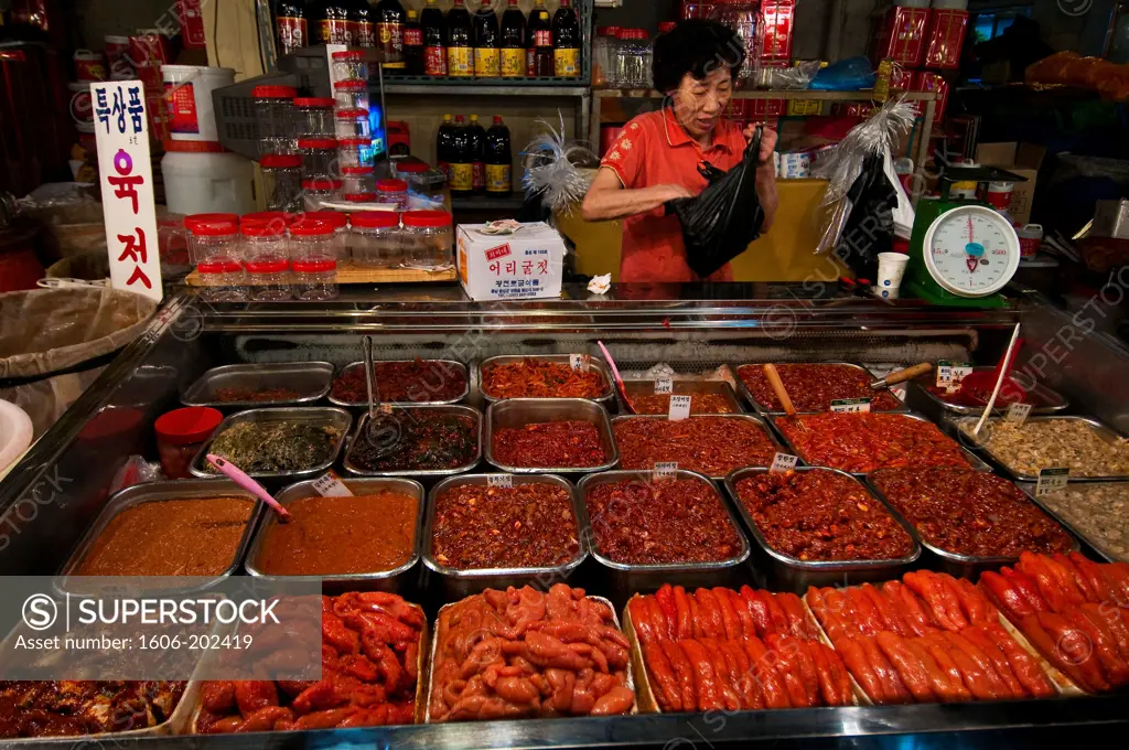 Asia, South Korea, Capital Seoul, Norayangjin, Fish Market