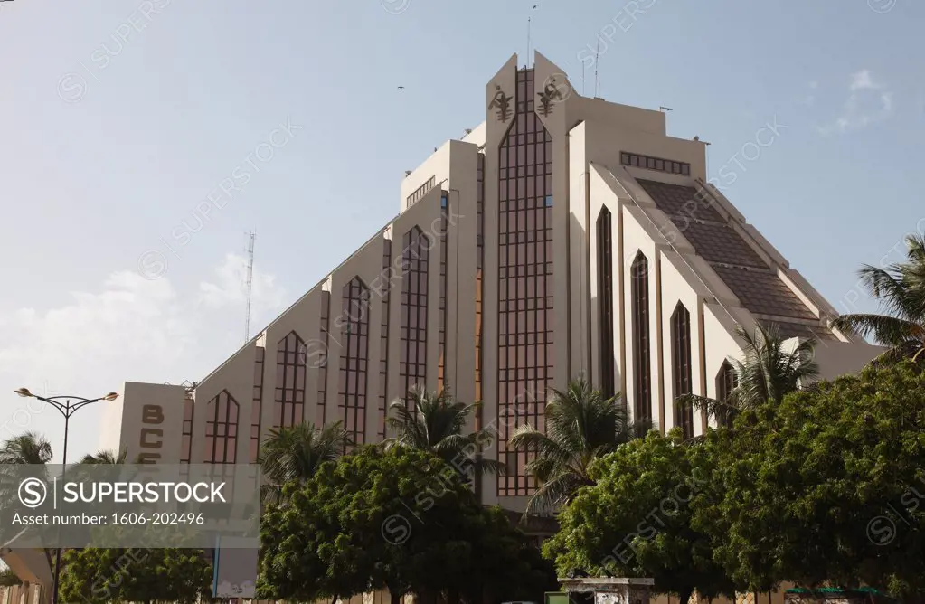 Senegal, Dakar, Bceao Administration Building (Central Bank Of West Africa States )