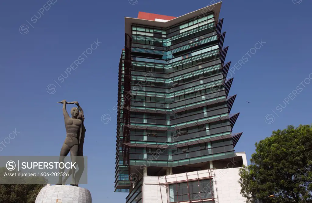 Senegal, Dakar, Soweto Square, Business Building