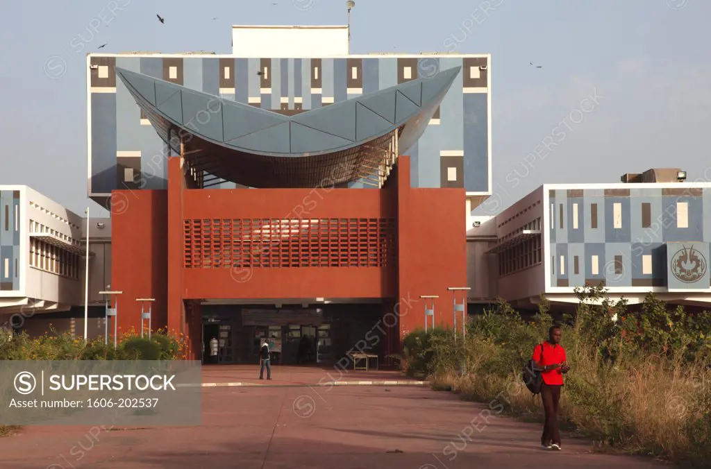 Senegal, Dakar, Cheikh Anta Diop University, Library