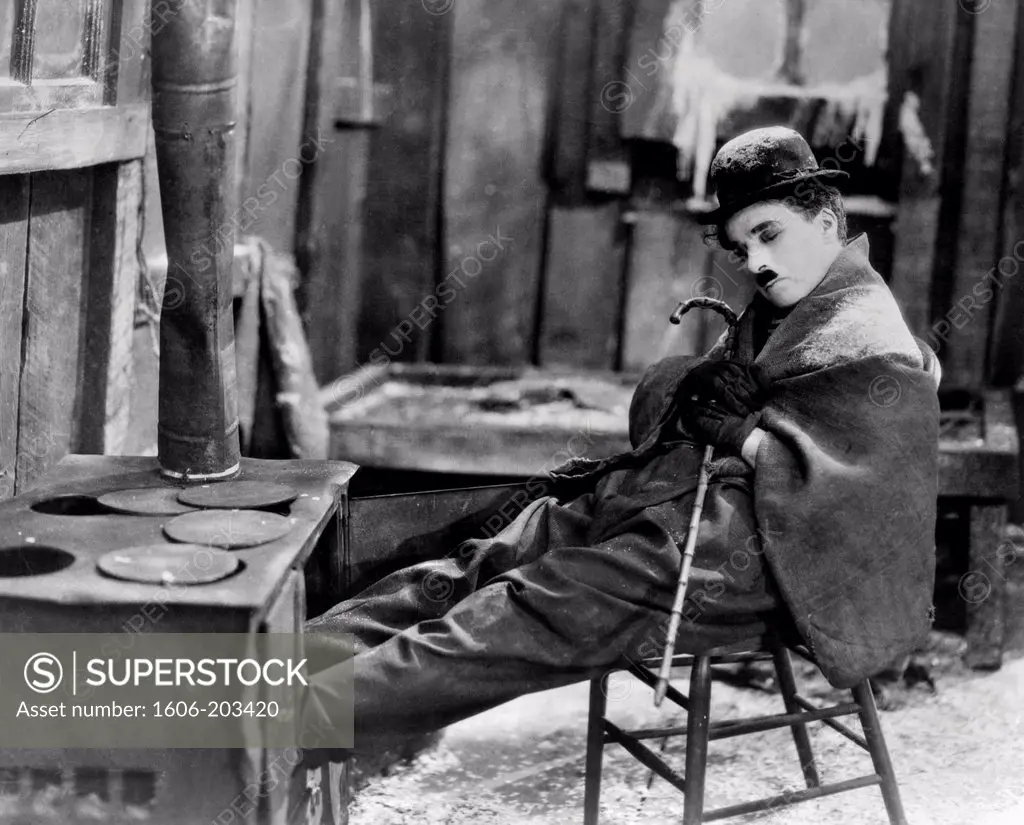 Charlie Chaplin, The Gold Rush, 1925 directed by Charlie Chaplin (United Artists)