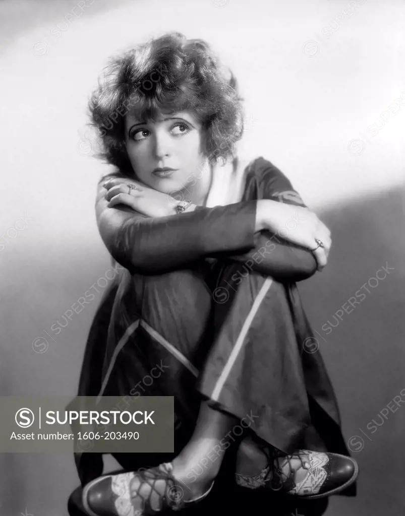 Clara Bow, Hollywood film starlet, 1929 (Otto Dyar)