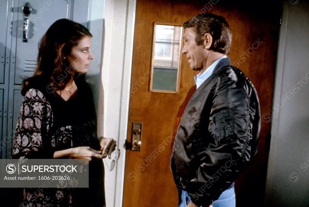Steve McQueen and Kathryn Harrold, The Hunter, 1980 directed by Buzz Kulik (Paramount Pictures)