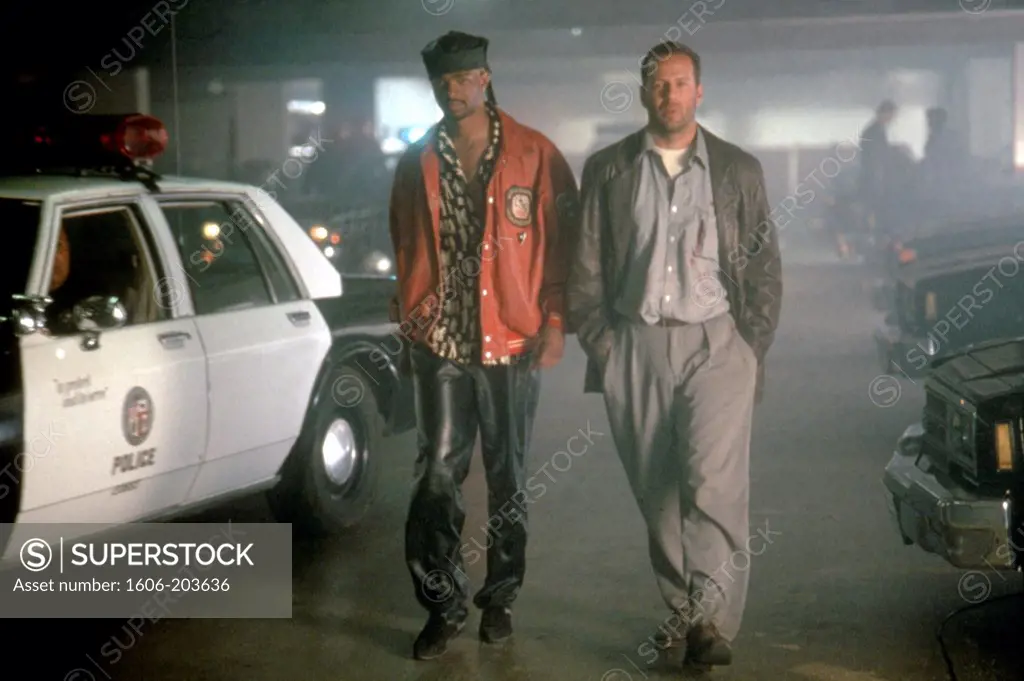 Damon Wayans and Bruce Willis, The Last Boy Scout, 1993 directed by Tony Scott (Warner Bros. Pictures)