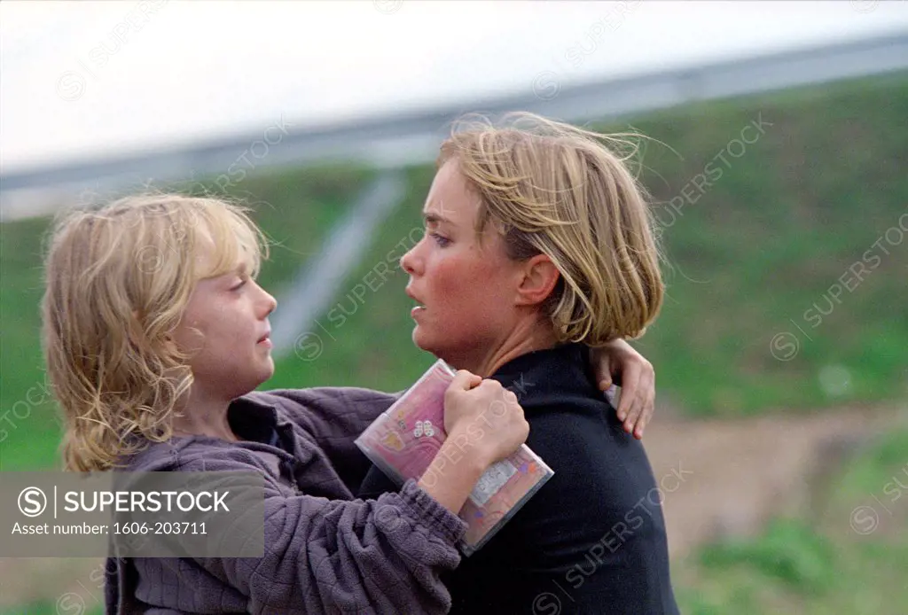 Dakota Fanning and Radha Mitchell, Man on Fire,  2004 directed by Tony Scott (Twentieth Century Fox, Regency)