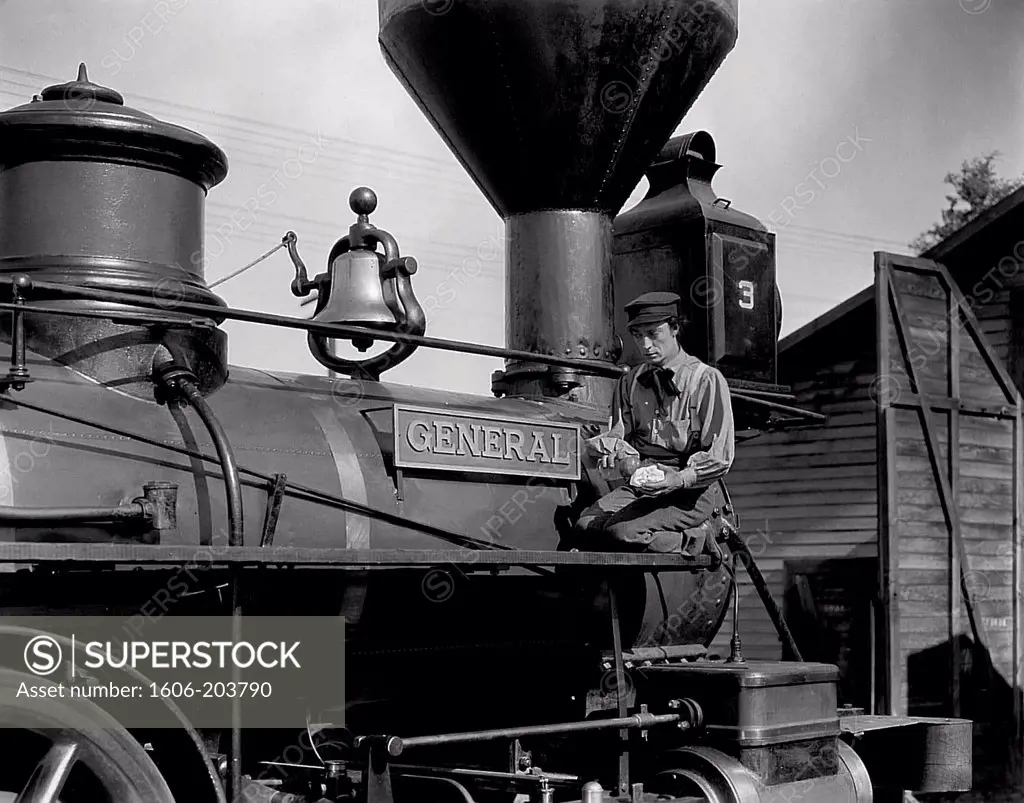 Buster Keaton, The General, 1927 directed by Buster Keaton and  Clyde Bruckman (United Artists)