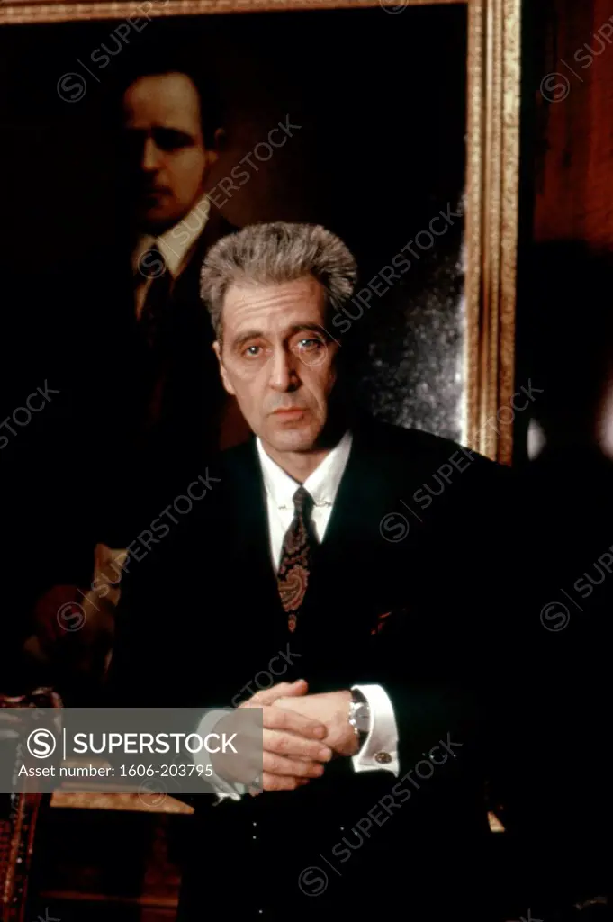 Al Pacino, The Godfather: Part III, 1990 directed by Francis Ford Coppola (Paramount Pictures)