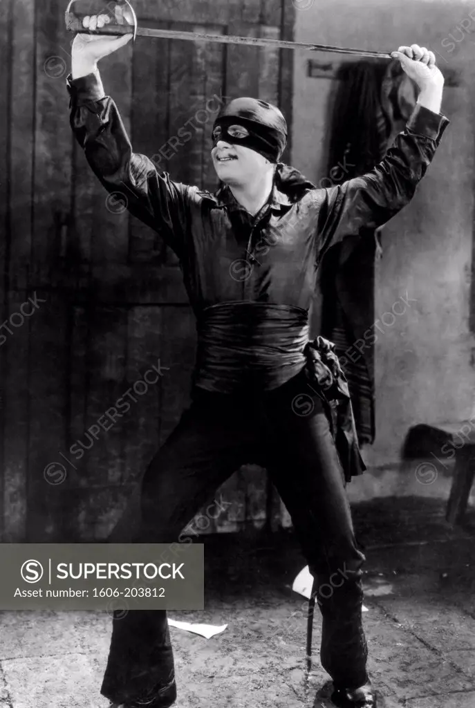 Douglas Fairbanks, The Mark of Zorro, 1920 directed by Fred Niblo (United Artists)