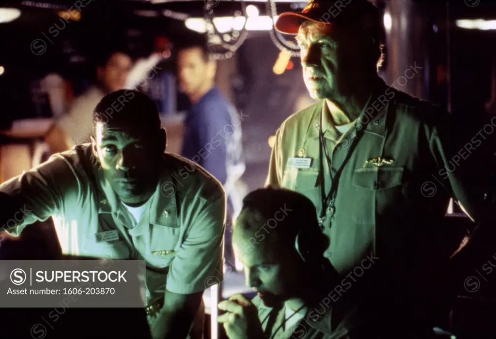 Gene Hackman, Crimson Tide, 1993 directed by Tony Scott  (Buena Vista Pictures)
