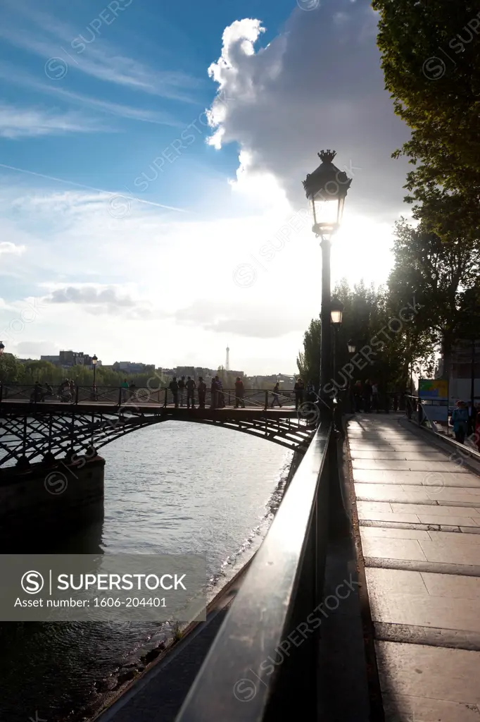 France, Paris, 1st district, Pont des Arts