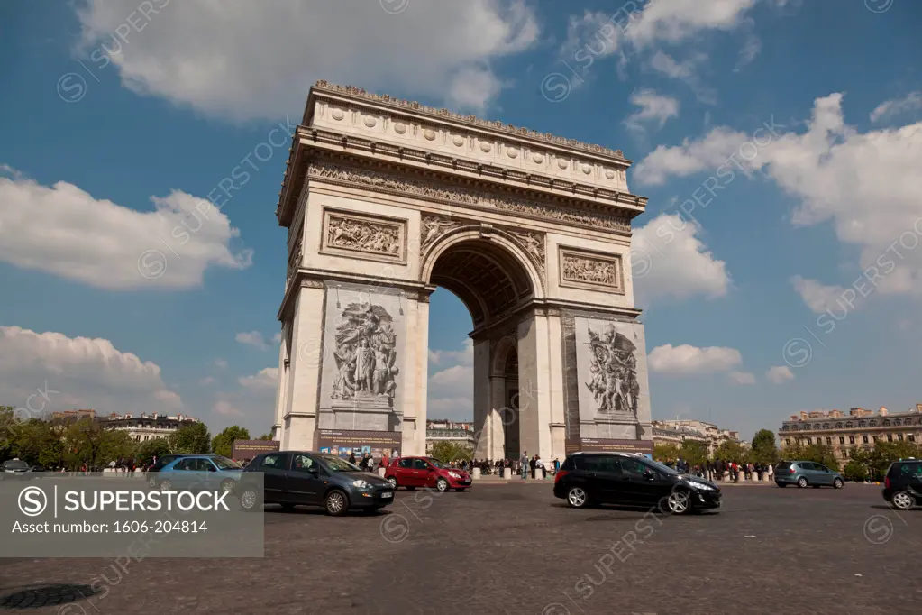France, Paris, Triumphal Arc