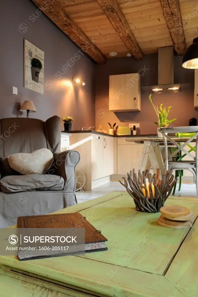 Northeastern France, Bergheim, Guesthouse, Living-house