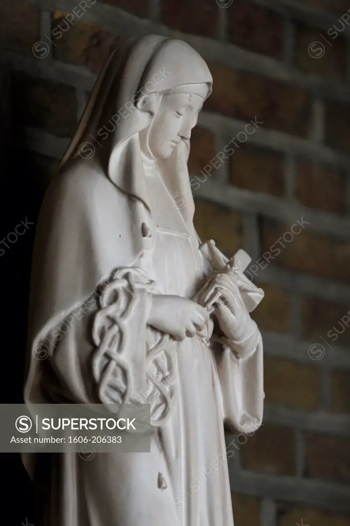 Saint Rita of Cascia. Knokke-Heist. Belgium.