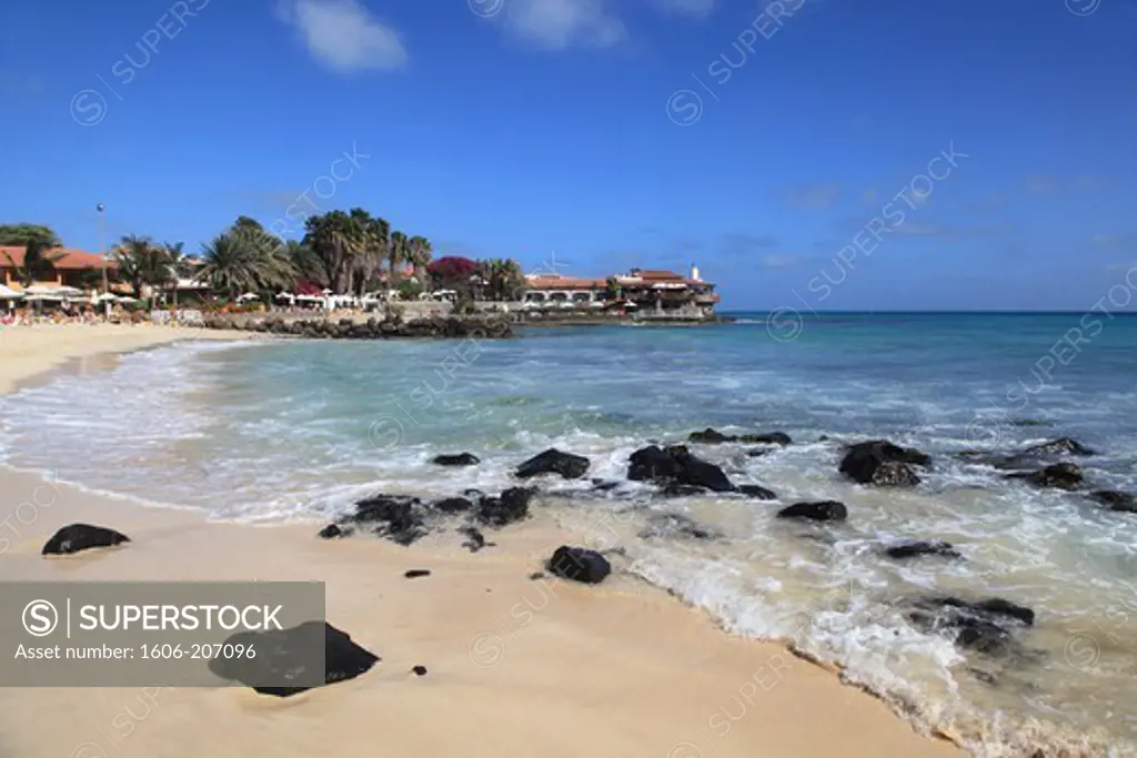Western Africa,Republic of Cape Verde, Sal island. Santa Maria. Porto Antigo.