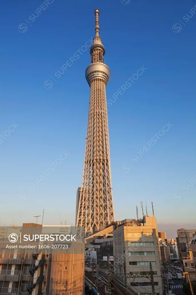 Japan,Honshu,Kanto,Tokyo,Asakusa,Skytree Tower