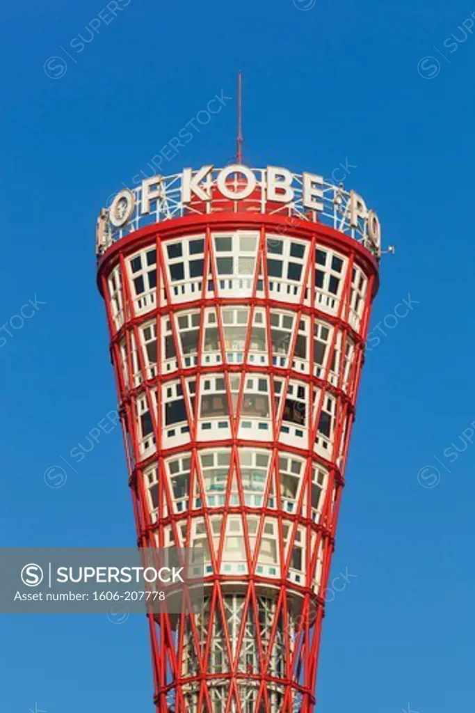 Japan,Honshu,Kansai,Kobe,Kobe Port Tower