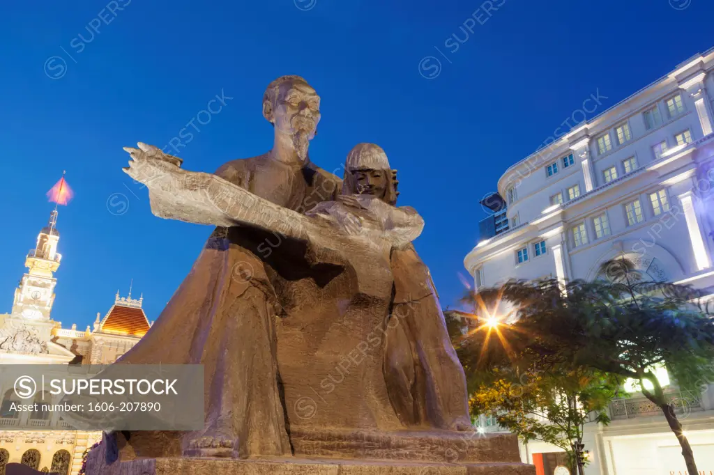 Vietnam,Ho Chi Minh City,Ho Chi Minh Statue