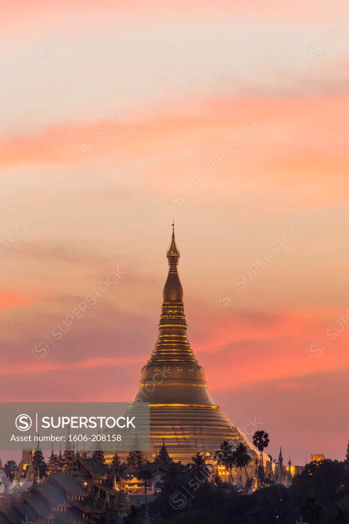 Myanmar,Yangon,Shwedagon Pagoda
