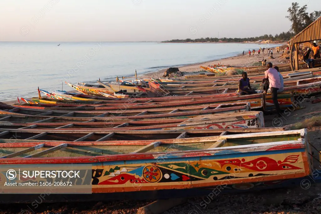 West Africa, Senegal (Petite Cote area), Nianing beach (M'bour department)