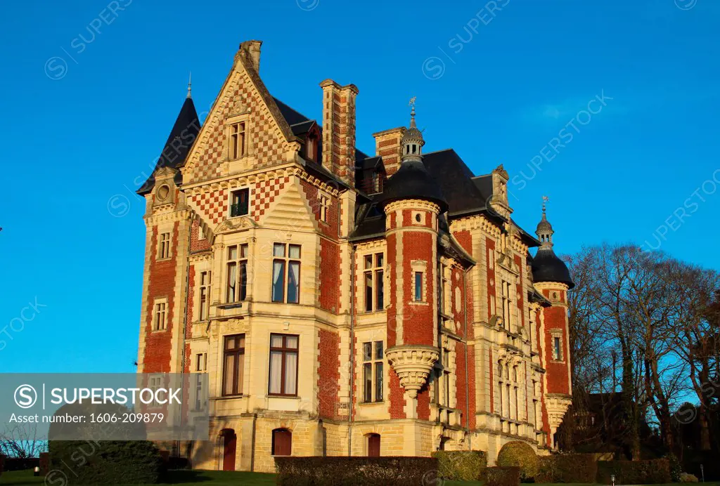 France, Normandy, Houlgate, Castle of Beuzeval
