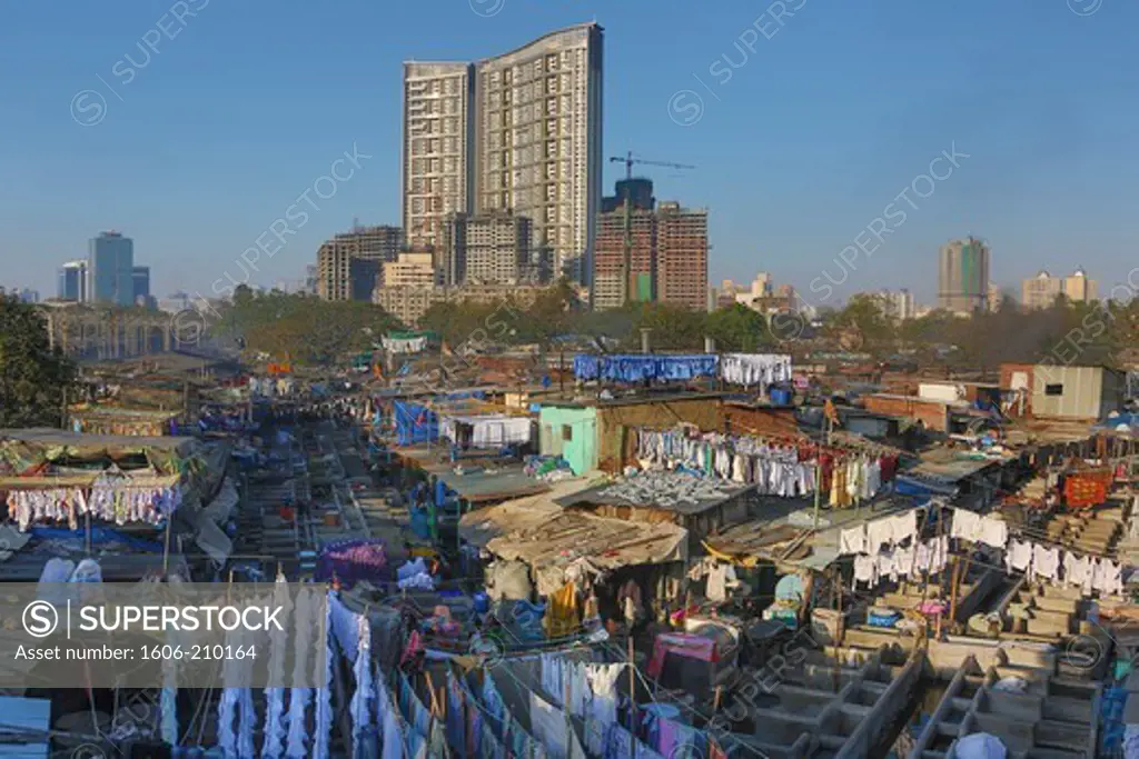 India, Maharastra State, Mumbay City, public loundry