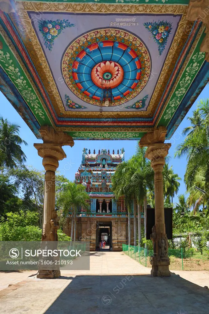 India, Tamil Nadu state,Tiruchirappali City (Trichy), Jambukeshwara Temple (Thiruvanaikaval) dedicated to Lord Shiva