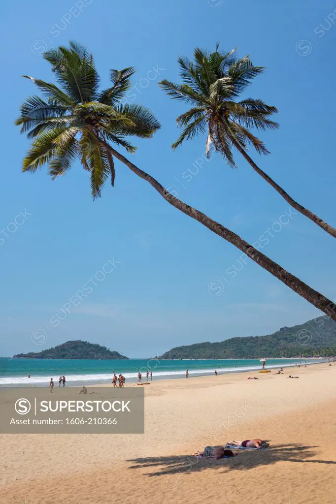 India, Goa State, Palolem Beach