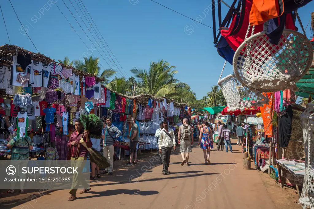 India, Goa State,Anjuna Flee Market