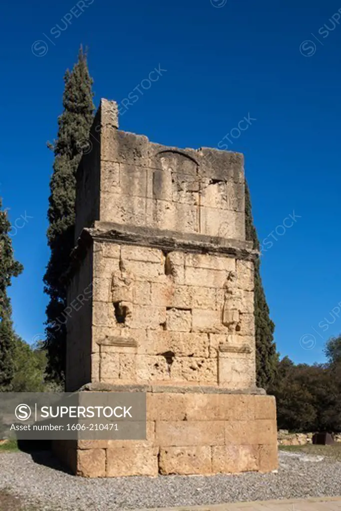 Spain, Catalunya Region, Tarragona City, (UNESCO), Escipion Tower, first roman funerary monument in Spain