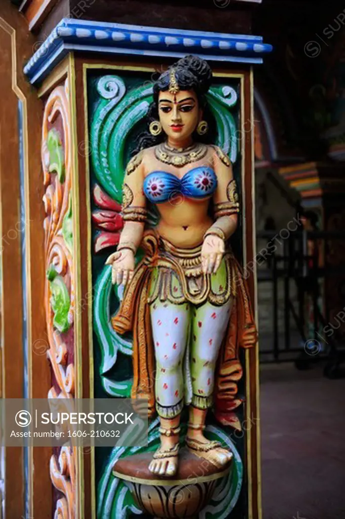 Hindu temple near Madurai, Tamil Nadu,South India,Asia