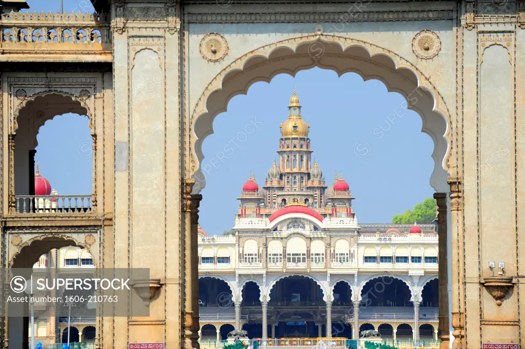 Mysore Palace,Karnataka state,South India,Asia