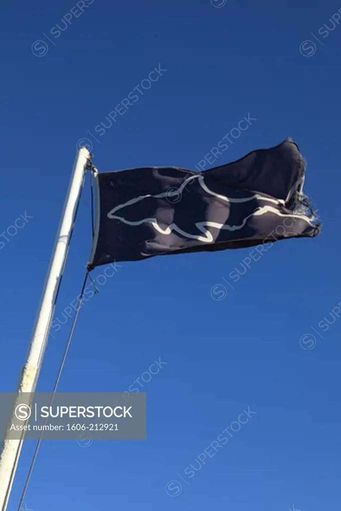 South Africa, Shark flag.