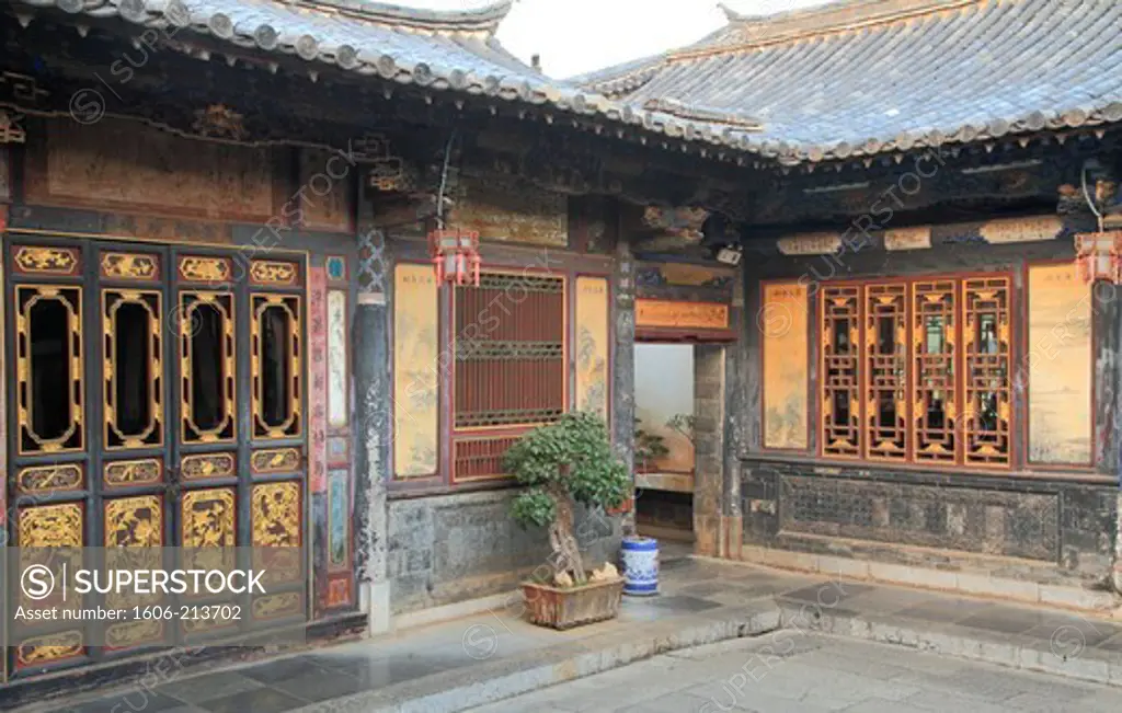 Asia,China, Yunnan, Jianshui, Zhu Family Gardens,