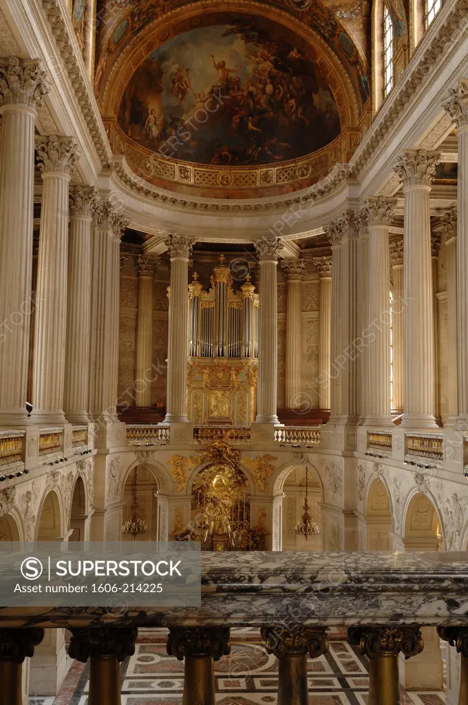 France, Versailles, Palace of Versailles,The chapel