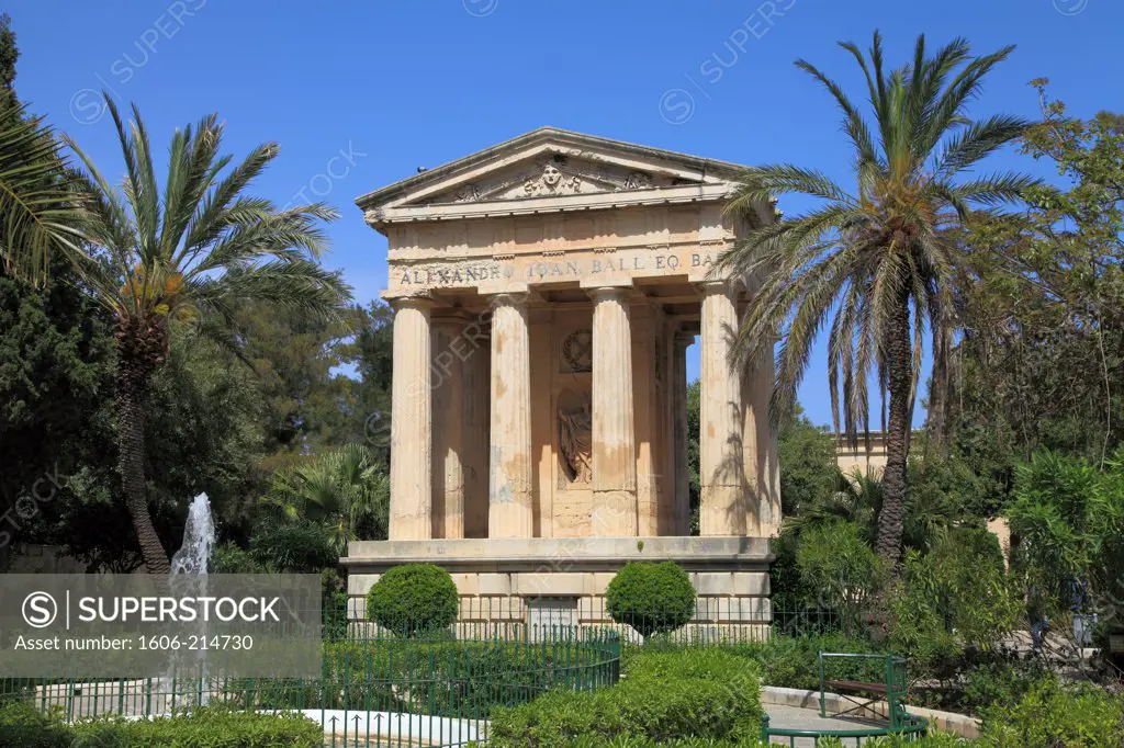 Malta, Valletta,  Lower Barrakka Gardens