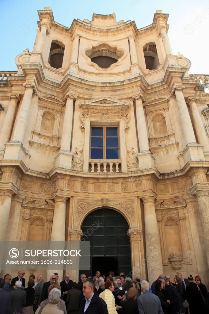 Italy, Sicily, Noto, San Carlo Church