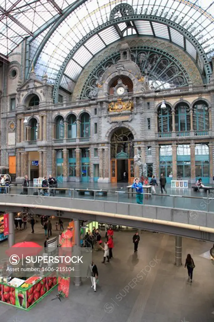 Belgium, Antwerp, Centraal Station.