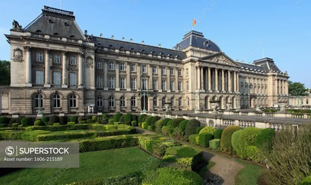 Belgium, Brussels, Royal Palace.