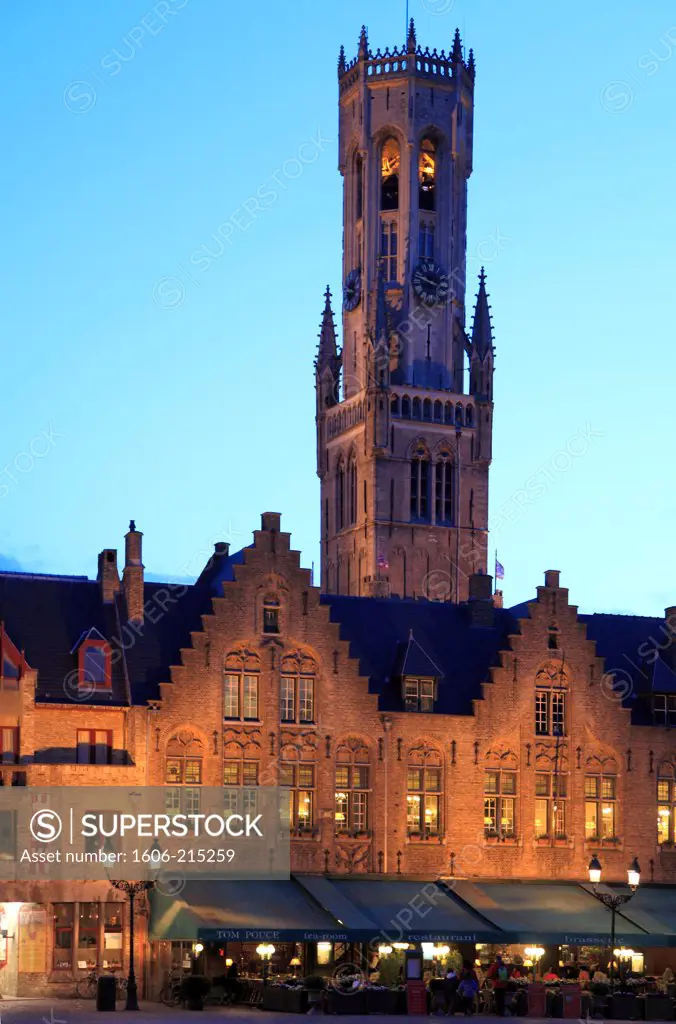 Belgium, Bruges, Burg, Belfry,