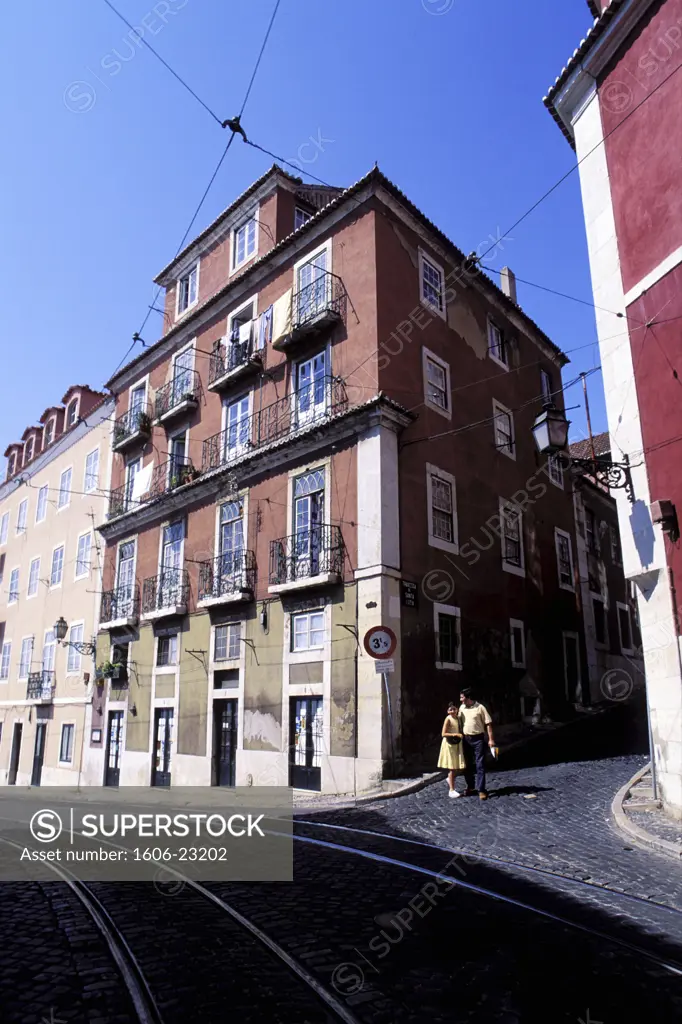 Portugal, Lisbon, the Alfama district