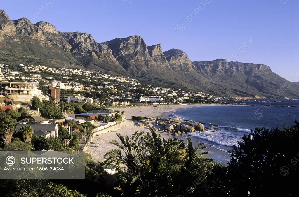 South Africa, Cape town, Camps Bay beach