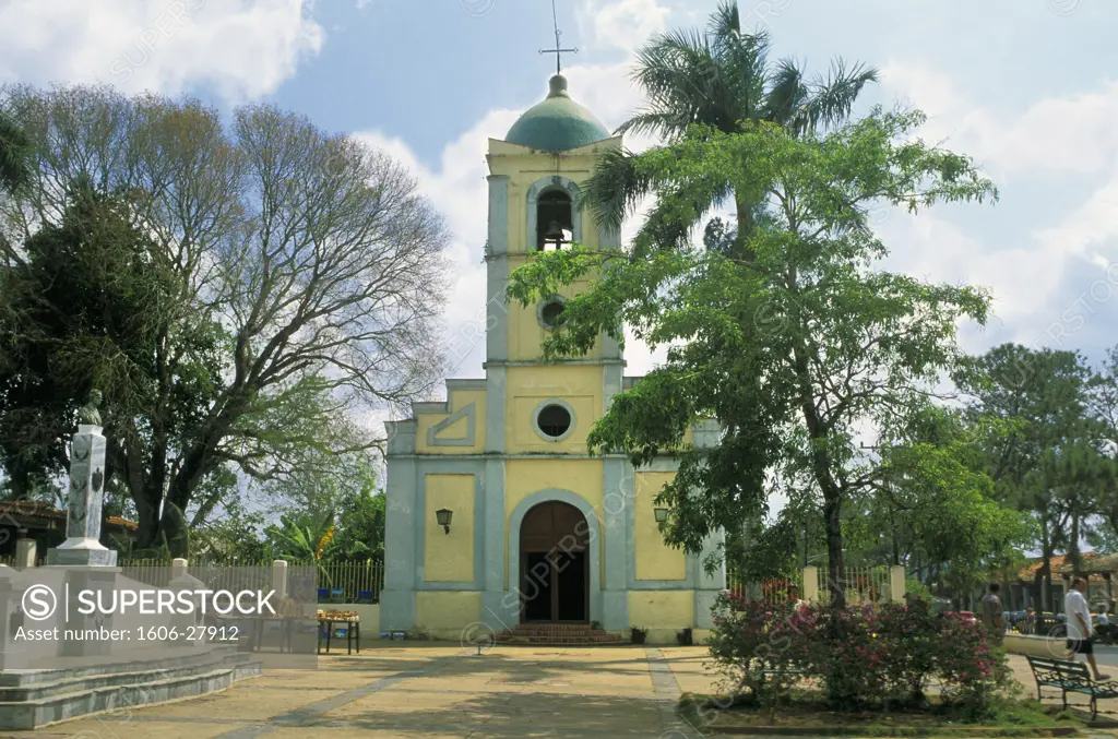 Cuba, Pinar del Rio area, Vinales church