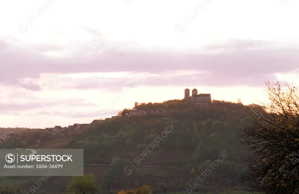 Vezelay hill