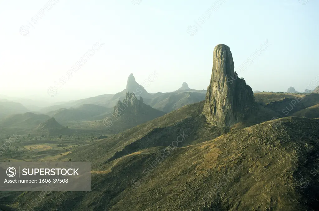 Cameroon, landscape near Rumsiki