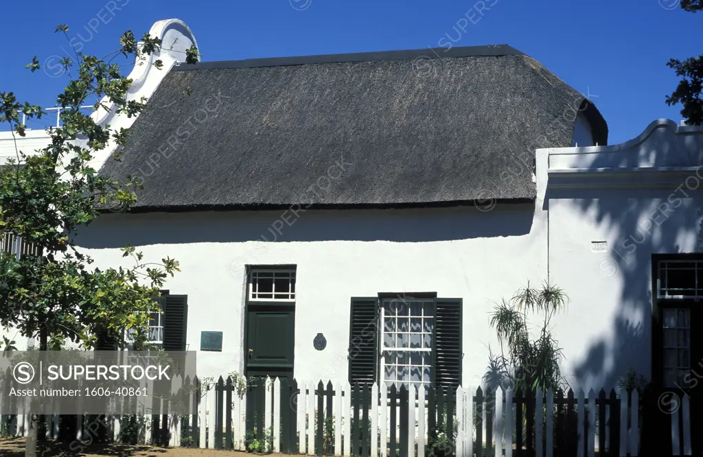 South Africa, Stellenbosch, house