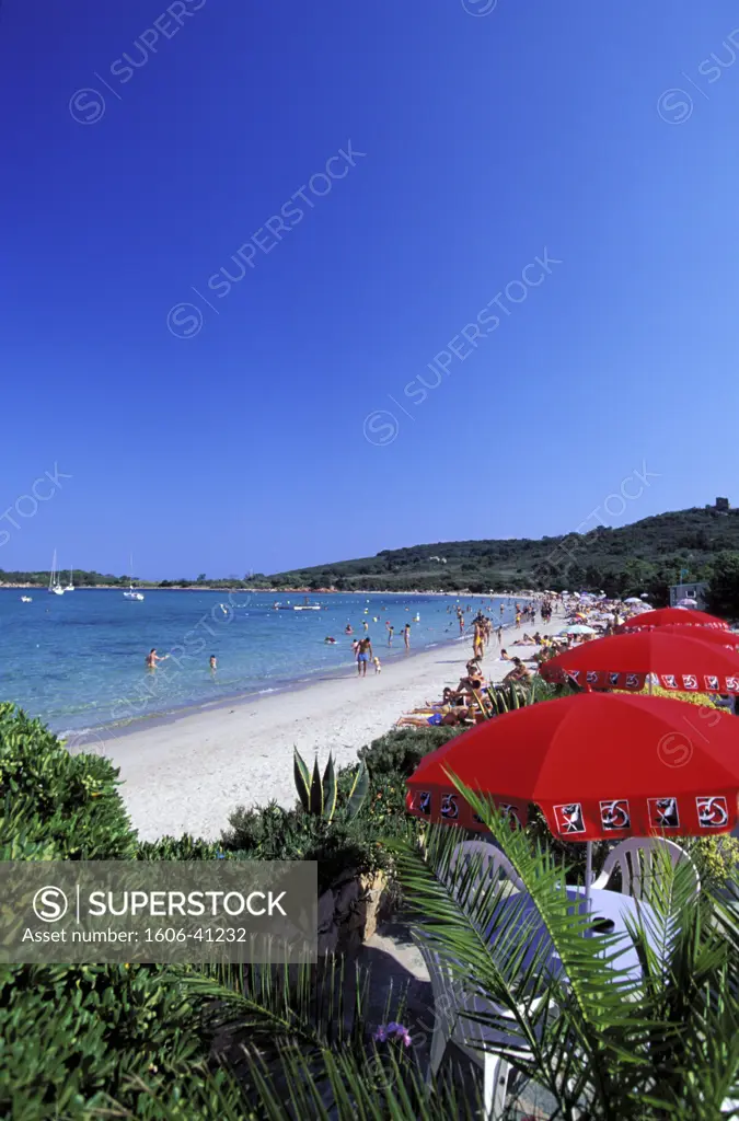 France, South Corsica, Porto-Vecchio beach