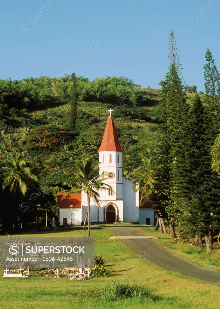 New Caledonia, North province, Tié, church