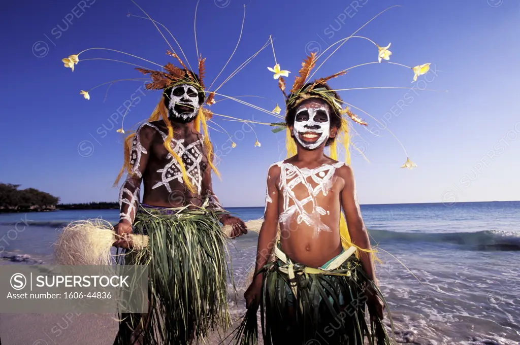 New Caledonia, Pine Island, Wapans community dancers